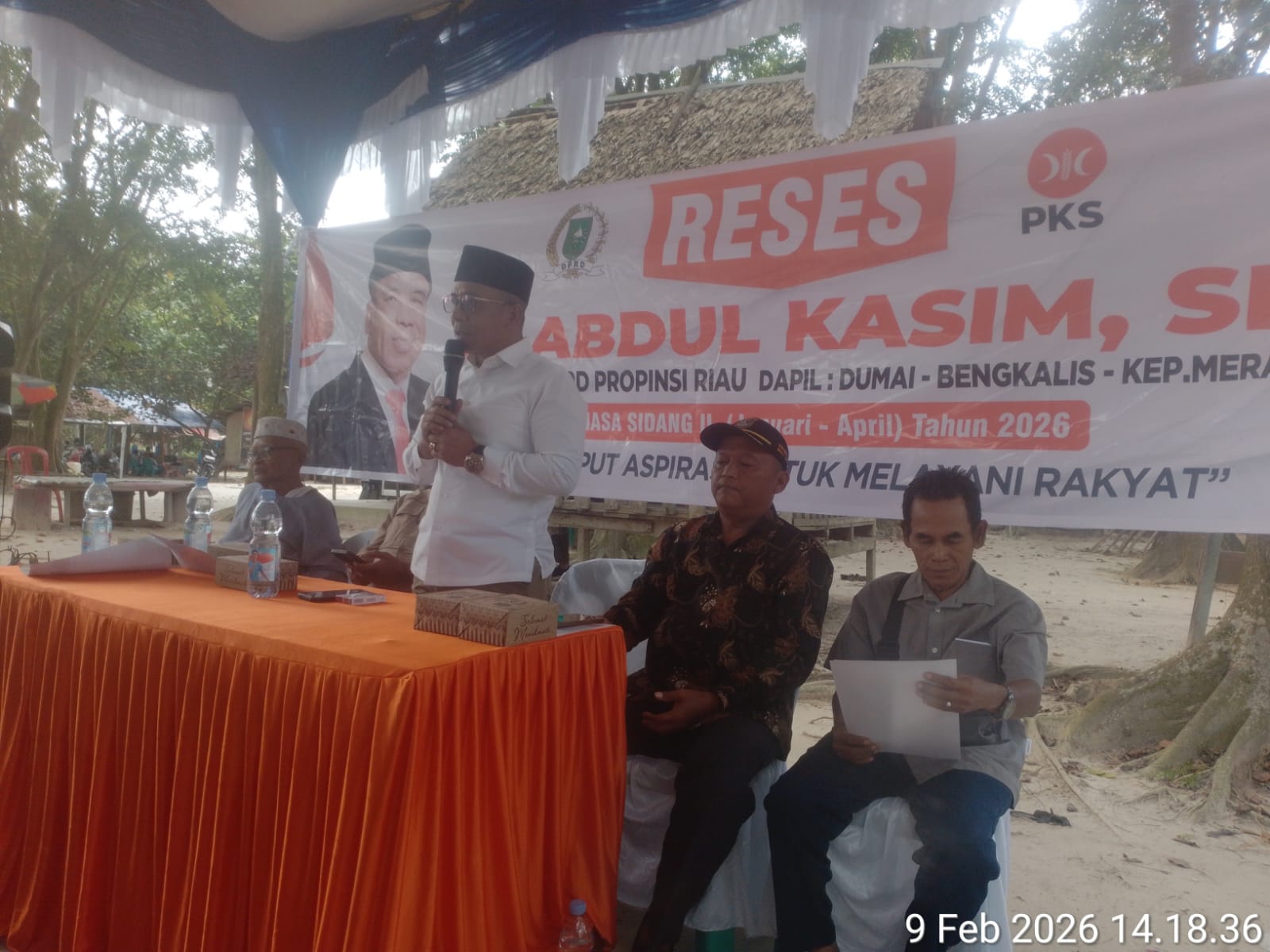 Abdul Kasim, SH Mengadakan Reses Menyambut Bulan Suci Ramadan Tahun 2026