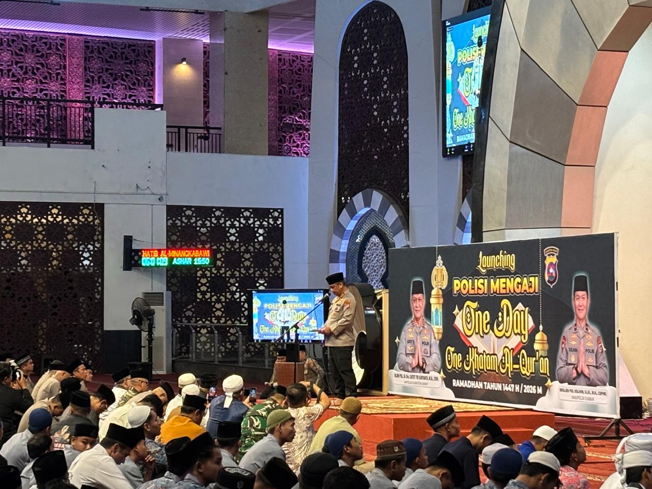 Ramadan Penuh Makna, Kapolda Sumbar Dorong Penguatan Akhlak Lewat One Day One Khatam Al-Qur’an 