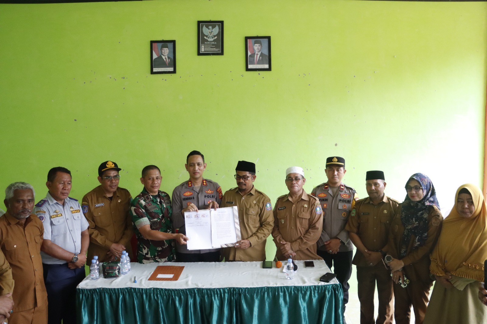 Tiga Desa Nyatakan Berdamai, Polres Halsel Amankan Proses Rekonsiliasi