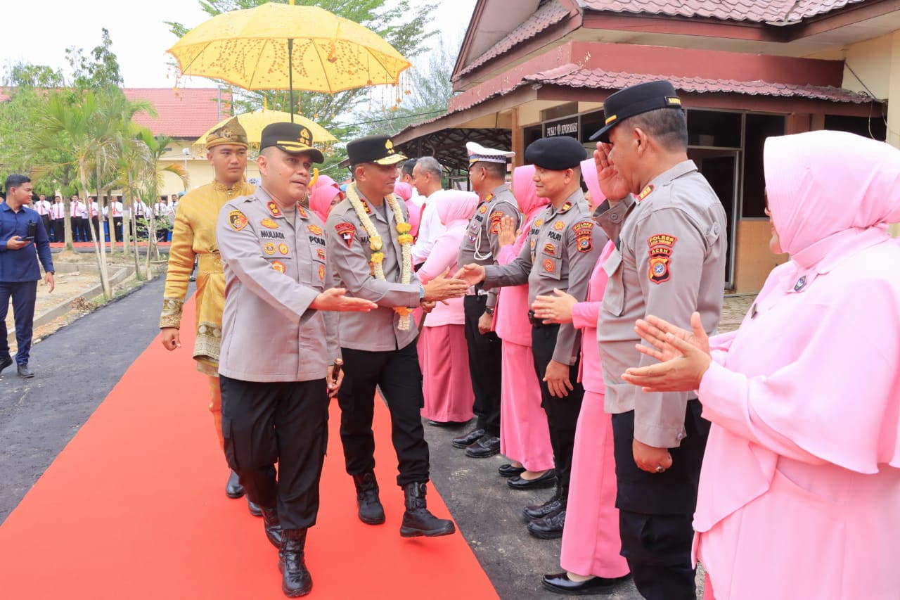 Kunker Ke Aceh Tamiang, Kapolda Aceh Tinjau Pembangunan Huntap Polri Dan Perkuat Sinergitas Pelayanan Kepada Masyarakat